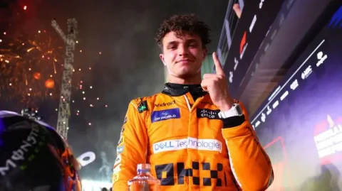 Lando Norris now trails Max Verstappen by 52 points in the drivers' championship