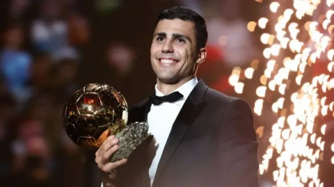 Man City and Spain midfielder Rodri wins men's Ballon d'Or