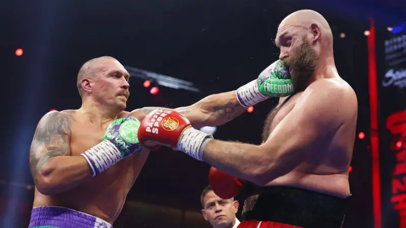 Usyk breaks Fury's heart with points win in rematch