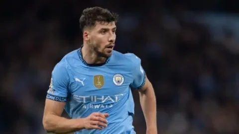Manchester City have suffered a fresh injury blow with manager Pep Guardiola confirming Portugal central defender Ruben Dias has been ruled out for "three or four weeks" with a muscle injury.