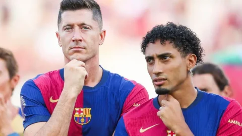 Lewandowski, Kane, Marmoush - the big hitters leading Europe's goal charts