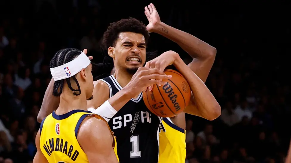 Wembanyama's Spurs beaten by Pacers in Paris