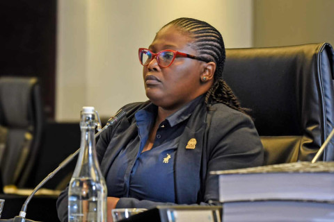 Mbenenge sent collage of sex positions, testifies secretary