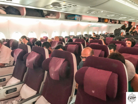 Couple's trauma after body placed next to them on flight